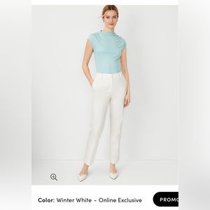 Ann Taylor ankle pant white - size 4 - worn